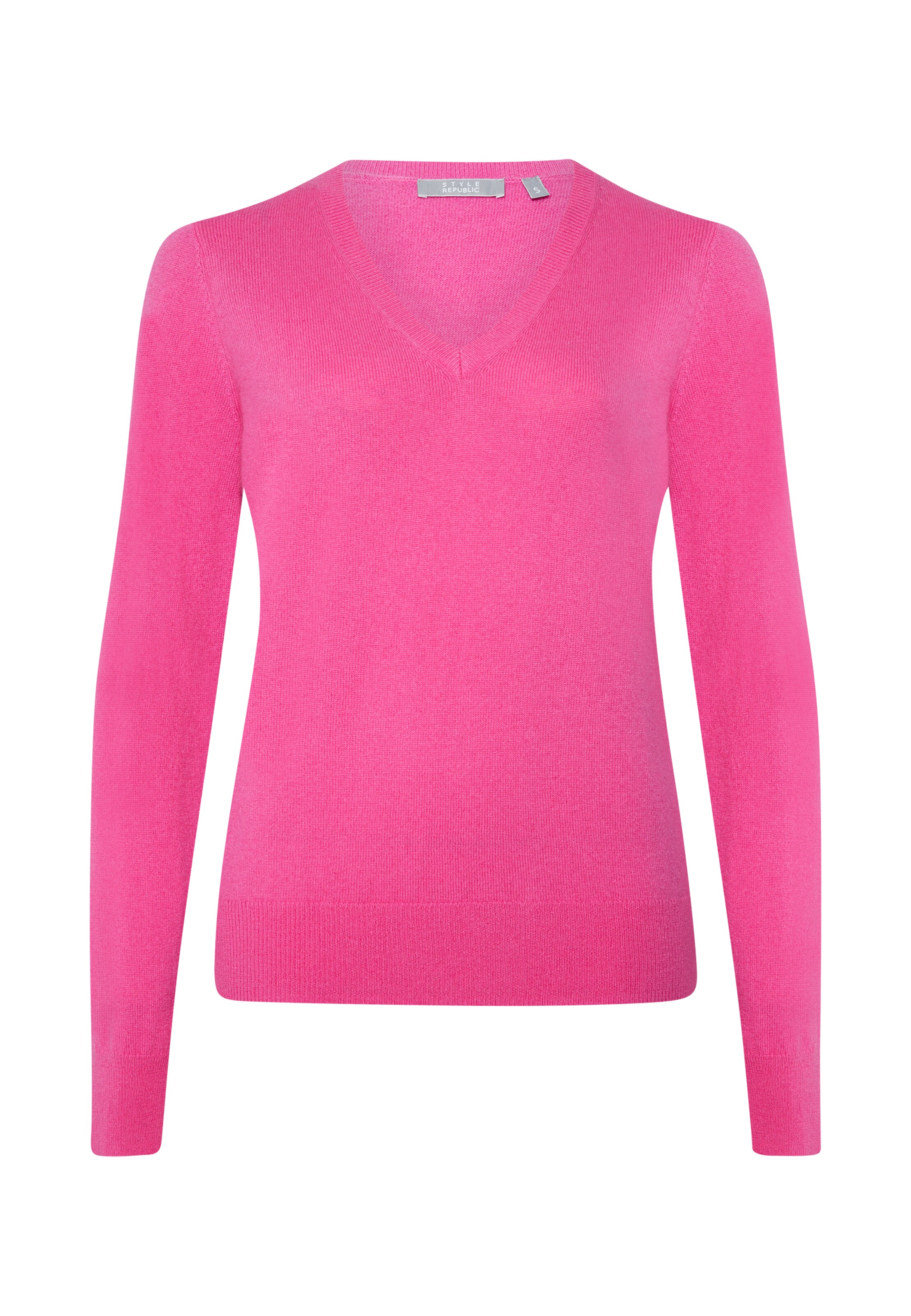 Style Republic Kaschmir Pullover in Pink: Vorderseite