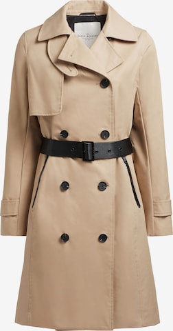 khujo Between-Seasons Coat 'SARINA2' in Beige: front