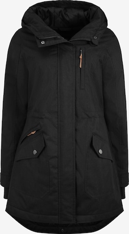 Oxmo Between-Seasons Parka 'Bella' in Black: front