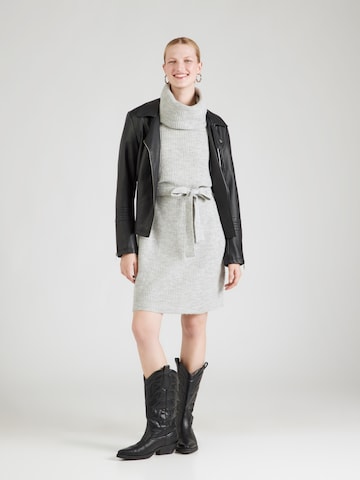ABOUT YOU Knit dress 'Caren' in Grey