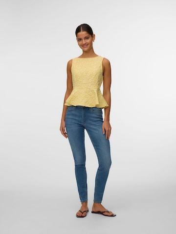 Chemisier 'FIONA ' VERO MODA en jaune