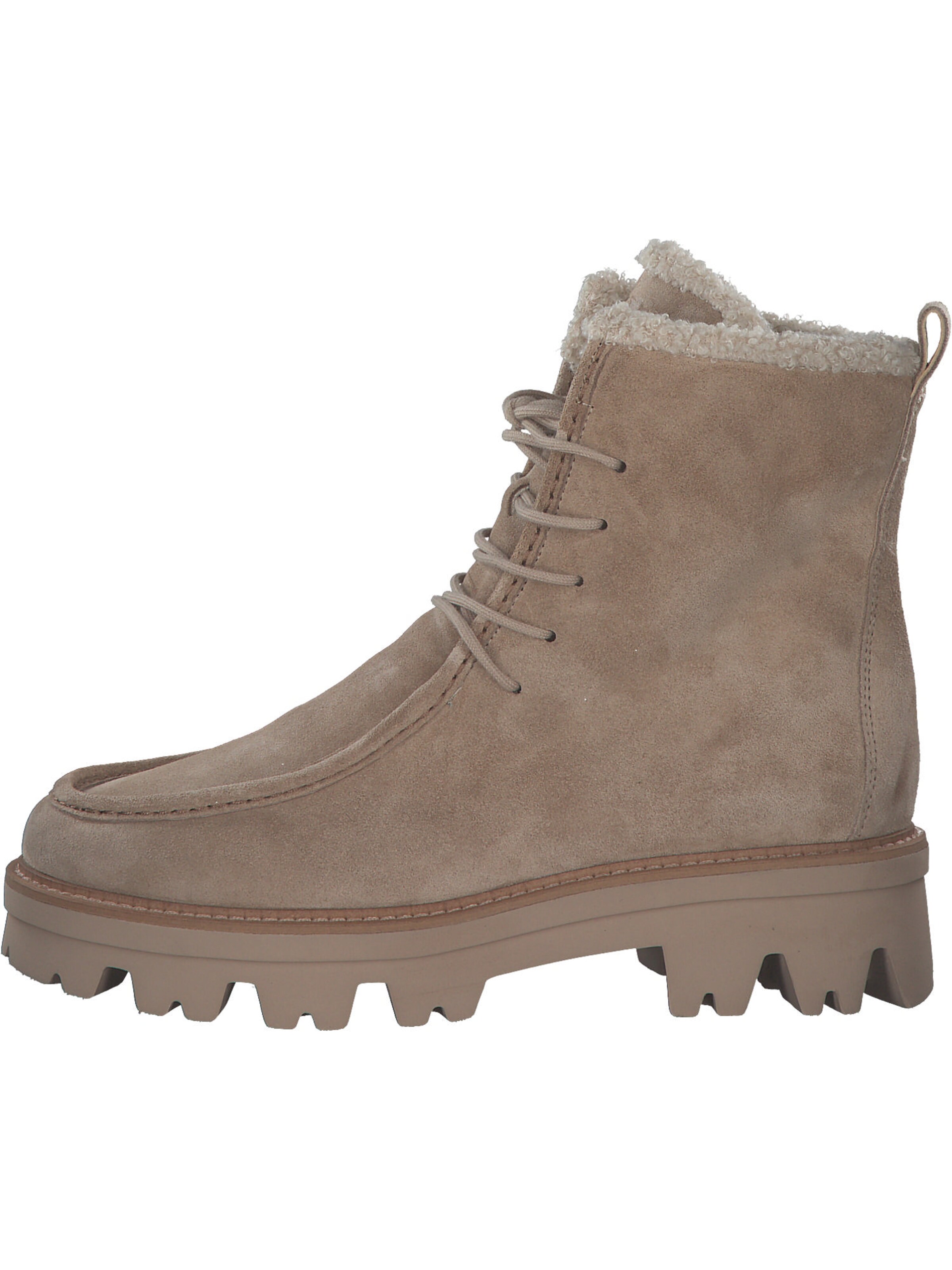 Paul Green Schnürstiefelette in Beige