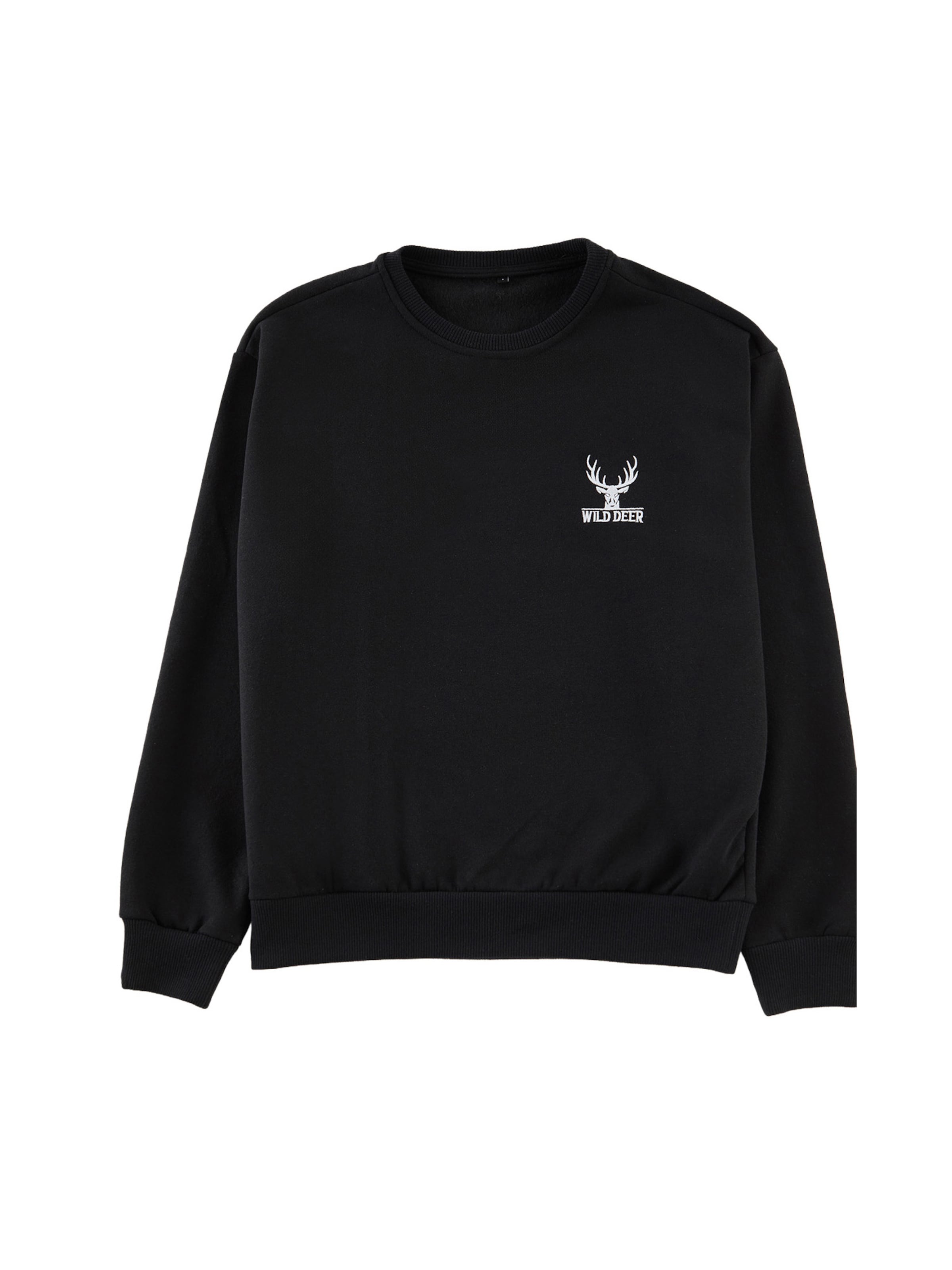 Trendyol Sweatshirt i svart: framsida