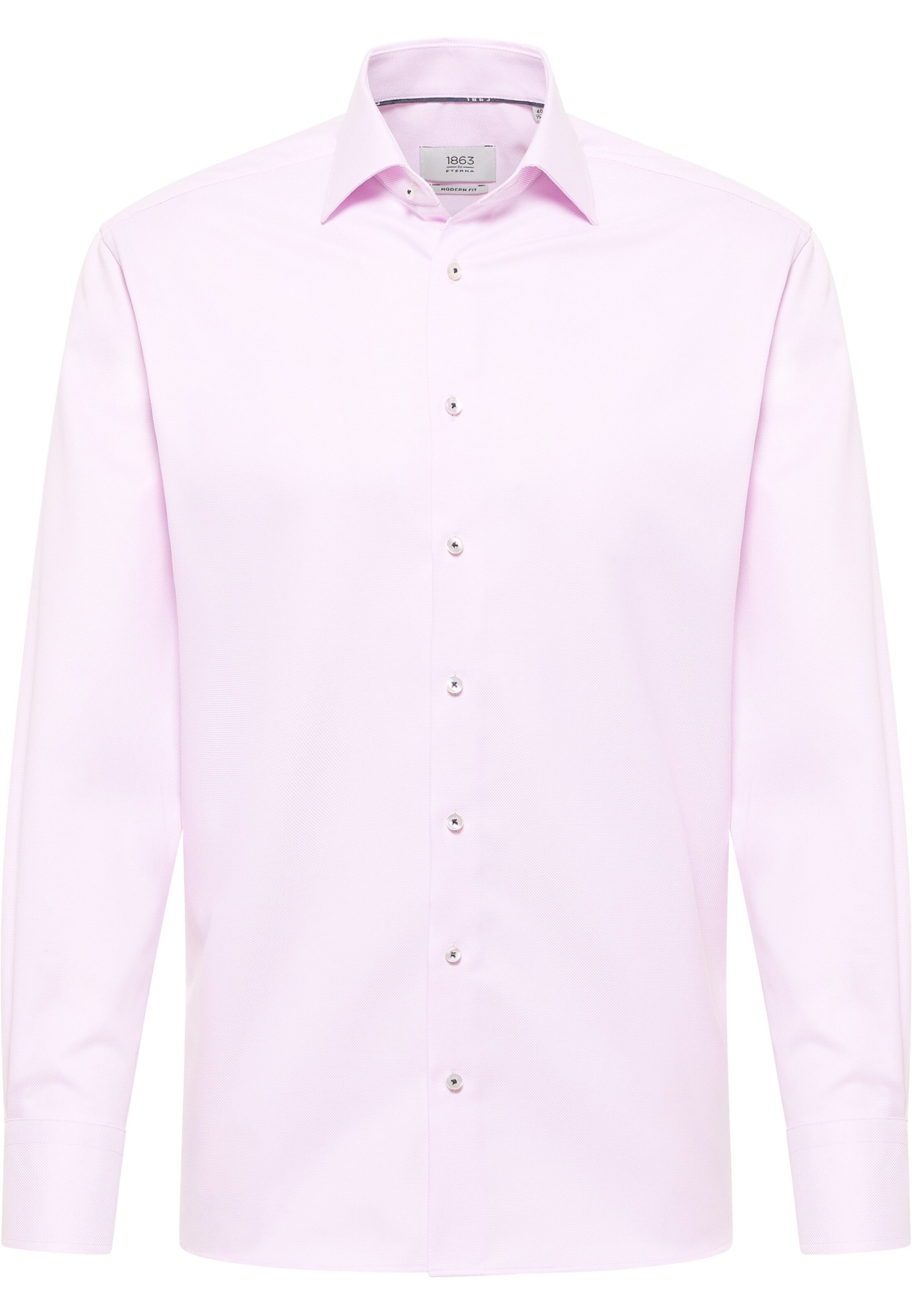 ETERNA Zakelijk overhemd in Roze: voorkant