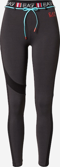 EA7 Emporio Armani Sporthose in blau / anthrazit / rot, Produktansicht