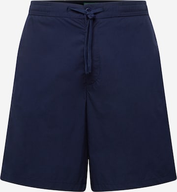 UNITED COLORS OF BENETTON Loosefit Shorts in Blau: predná strana