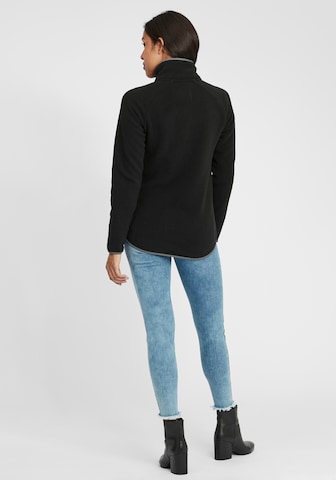 Oxmo Fleece jas 'Malin' in Zwart