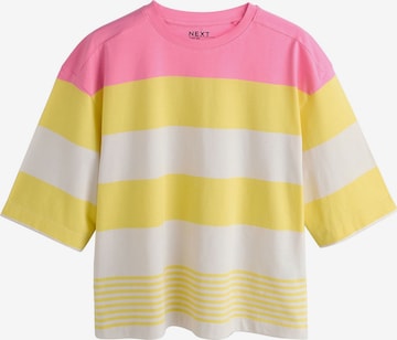 dzeltens Next T-Krekls: no priekšpuses