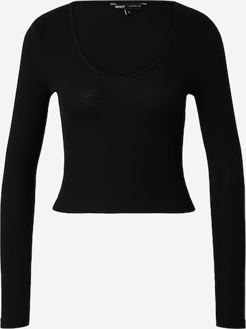 ONLY Majica 'ONLKaya' | črna barva: sprednja stran