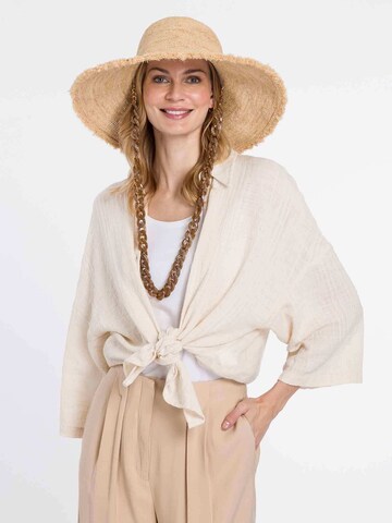 LOEVENICH Hat in Beige: front