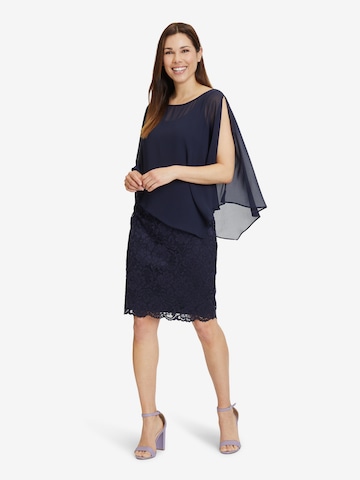 Robe de cocktail Vera Mont en bleu