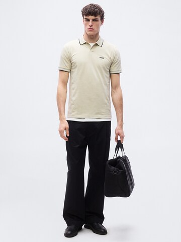 T-Shirt 'Paul' BOSS en beige