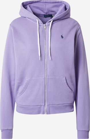 Polo Ralph Lauren Кофта на молнии в Лиловый: спереди