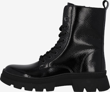 Palado - Botines con cordones en negro