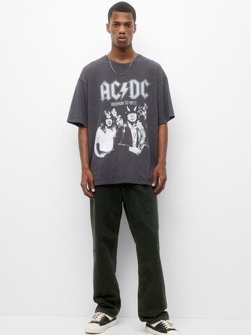 Pull&Bear T-Shirt in Grau