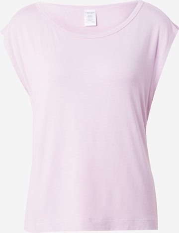 T-shirt Calvin Klein Underwear en violet : devant