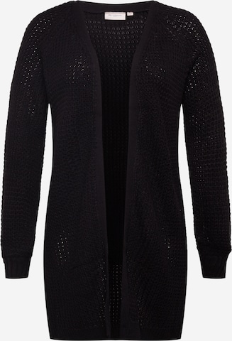 ONLY Carmakoma Knit Cardigan 'Mirla' in Black: front