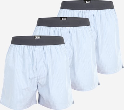 jbs Boxershorts (GOTS) in marine / grau / weiß, Produktansicht