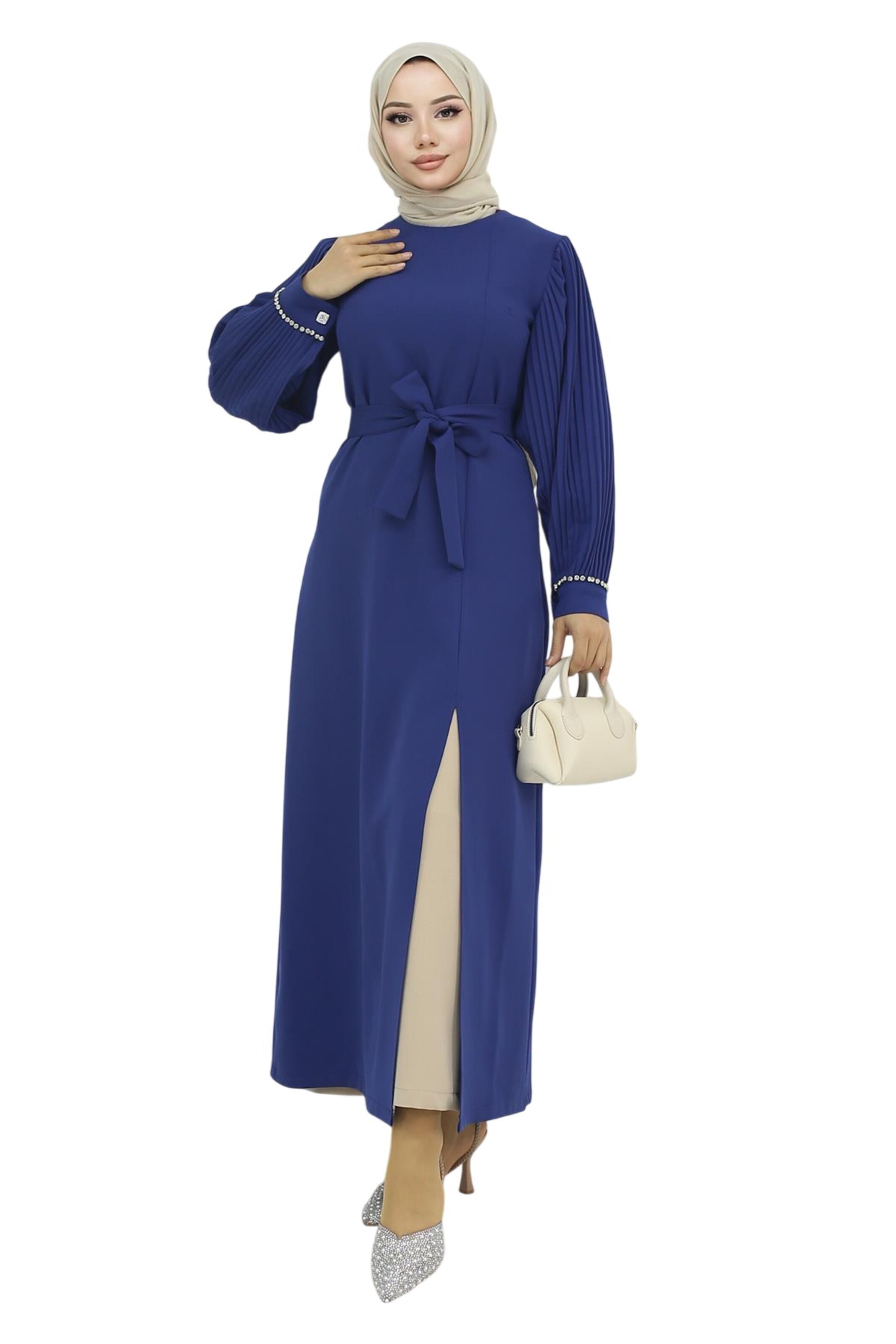 MODAMIHRAM Broekpak in Blauw: voorkant