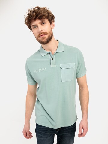 CAMEL ACTIVE Poloshirt in Grün