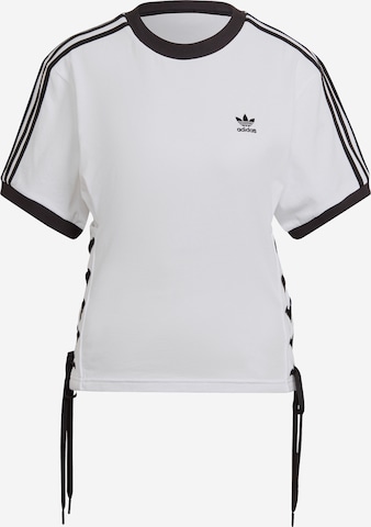 ADIDAS ORIGINALS Shirt 'Always Original Laced' in White: front