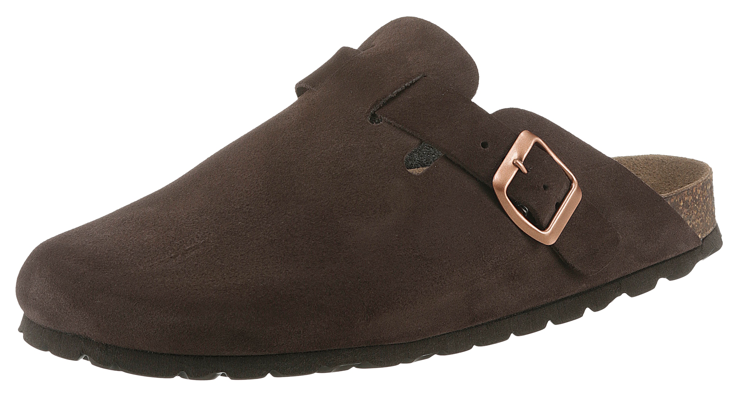 CITY WALK Clogs in Brown: front