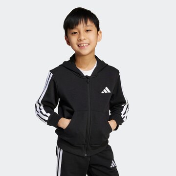 ADIDAS SPORTSWEAR Sportsweatjacke in Schwarz