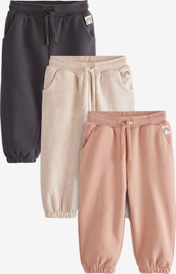 Next Штаны в Бежевый / Блекло-розовый / Черный, Обзор товара