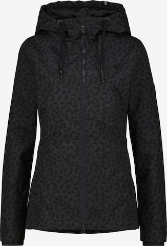 alife & kickin Between-Season Jacket 'LilouAK' in Black: front