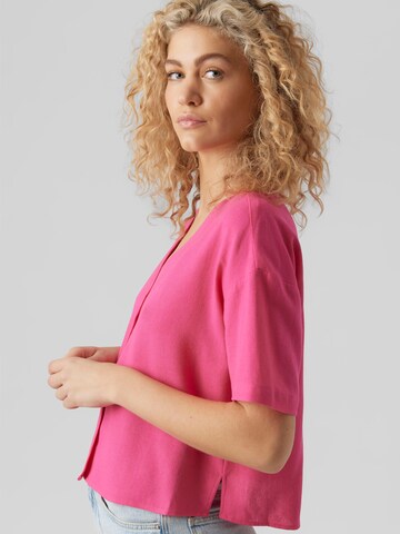 Camicia da donna 'JESMILO' di VERO MODA in rosa