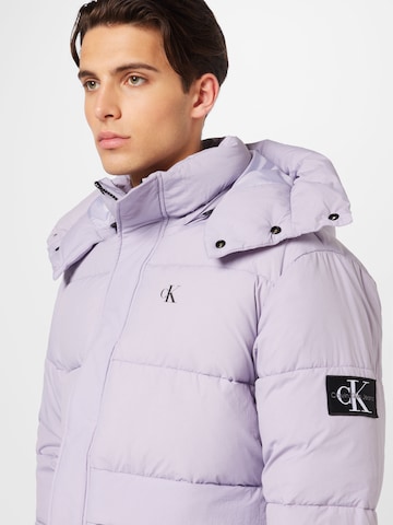 Calvin Klein Jeans Winter jacket in Purple