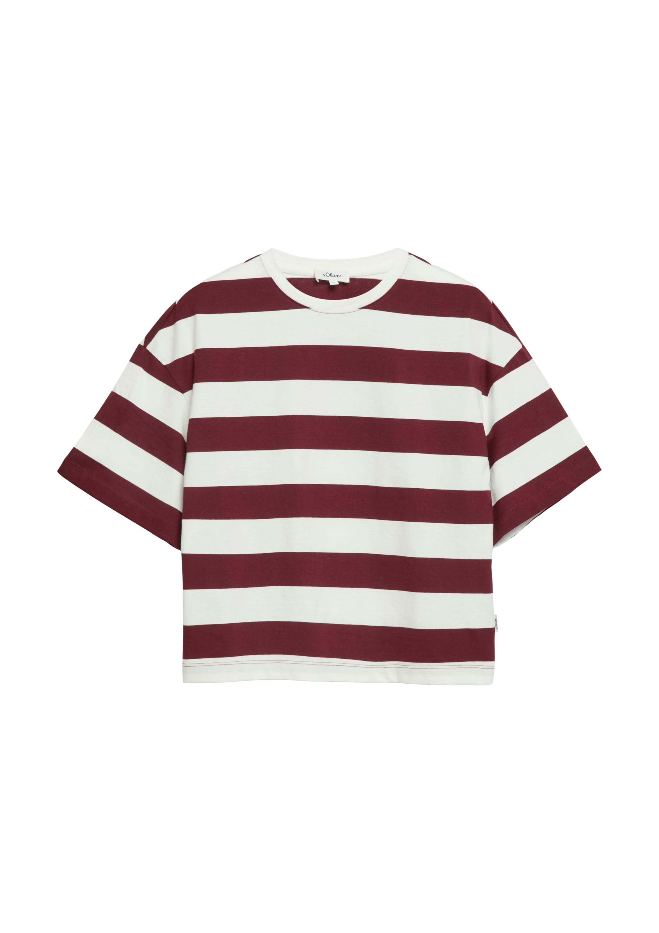 s.Oliver Shirt in Wit: voorkant
