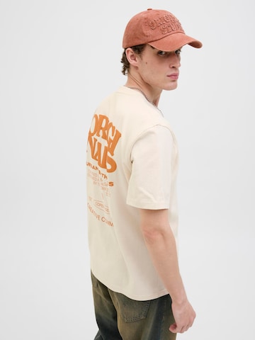 JACK & JONES Футболка в Бежевый