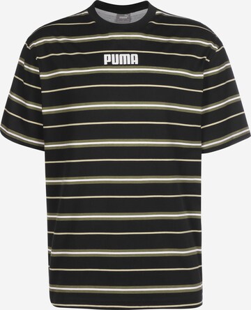 T-Shirt PUMA en noir : devant