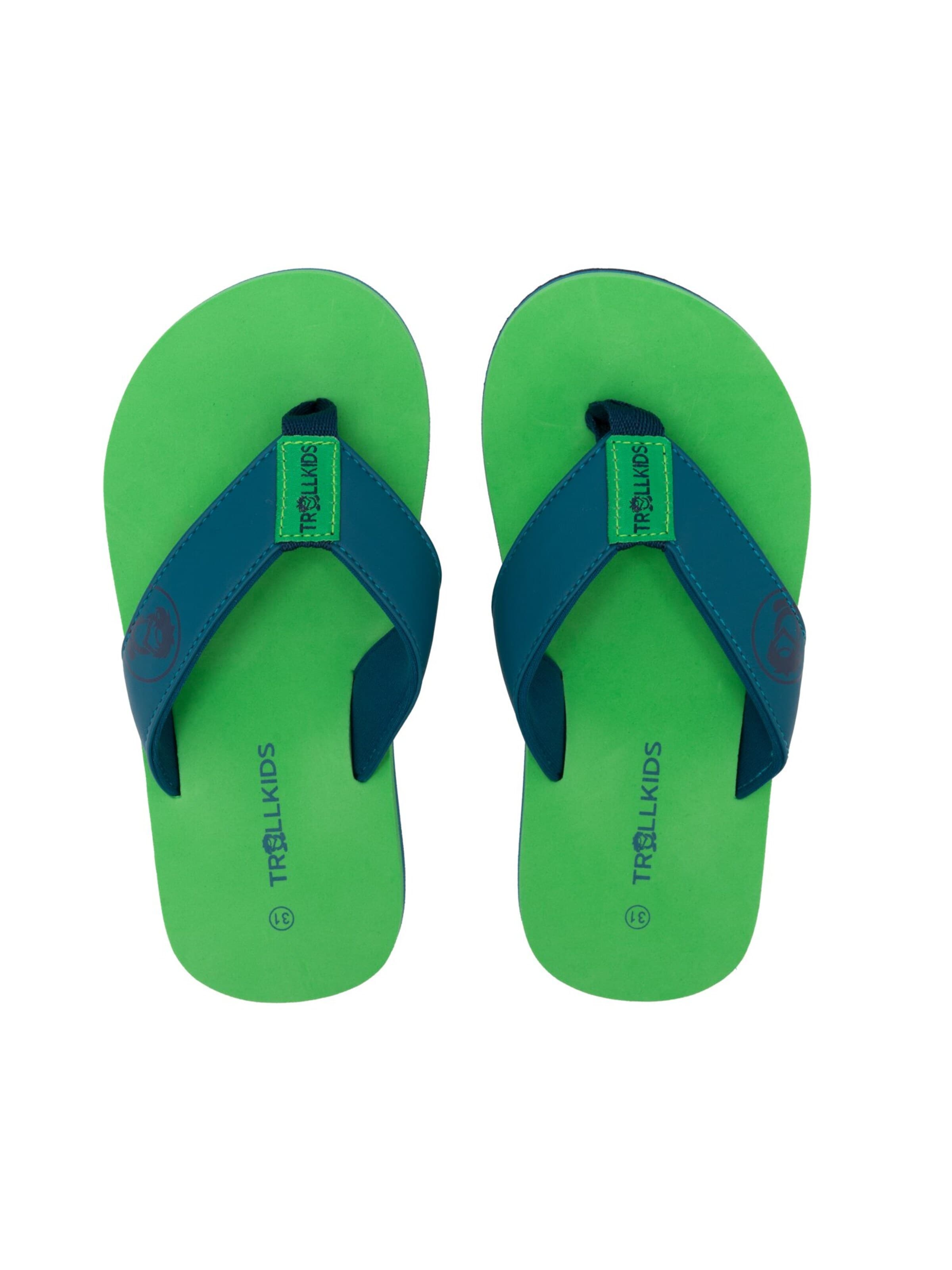 TROLLKIDS Sandals in Green