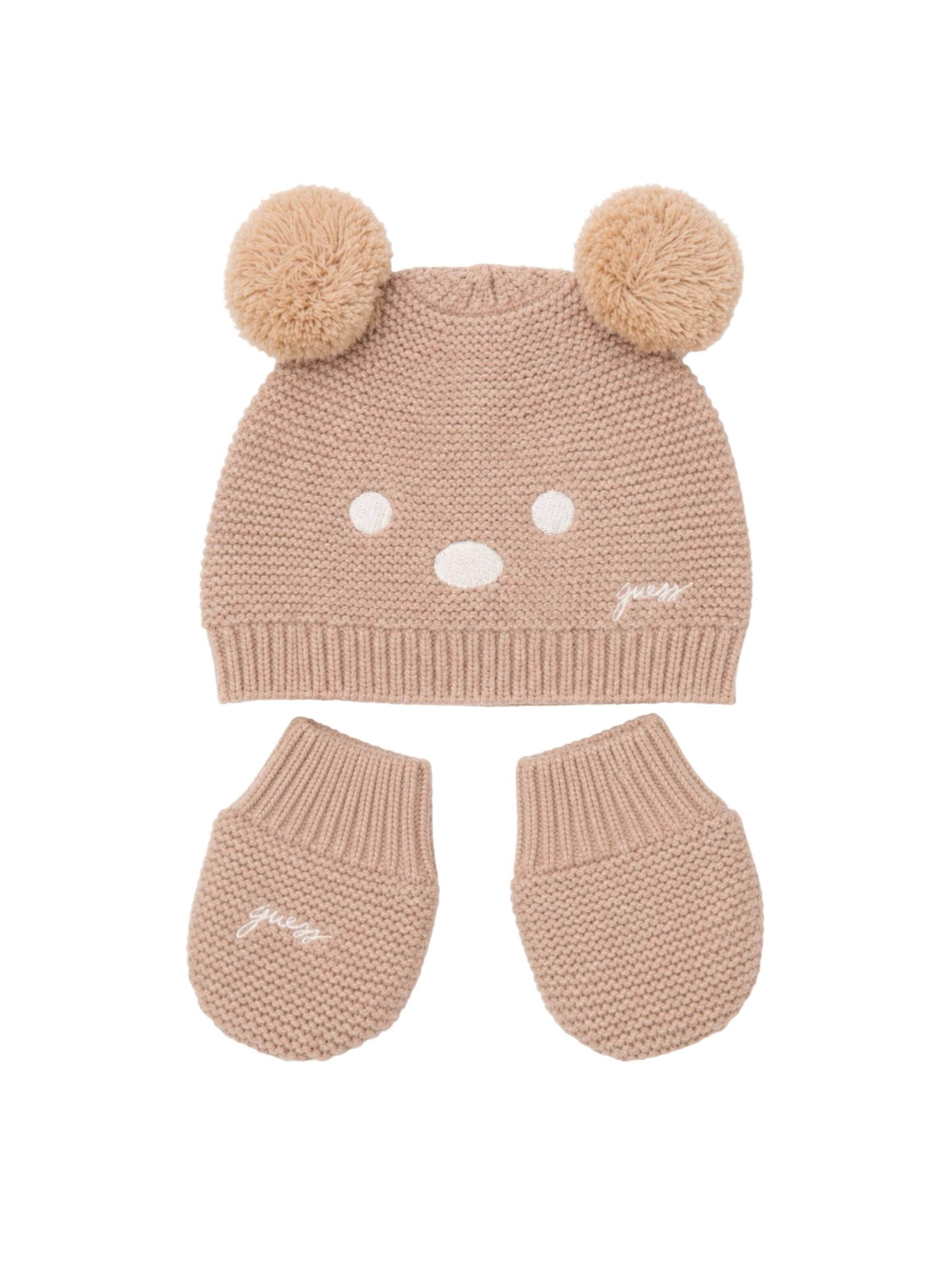 GUESS KIDS Zestaw w kolorze beżowy: przód