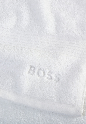 BOSS Home Towel in White: front