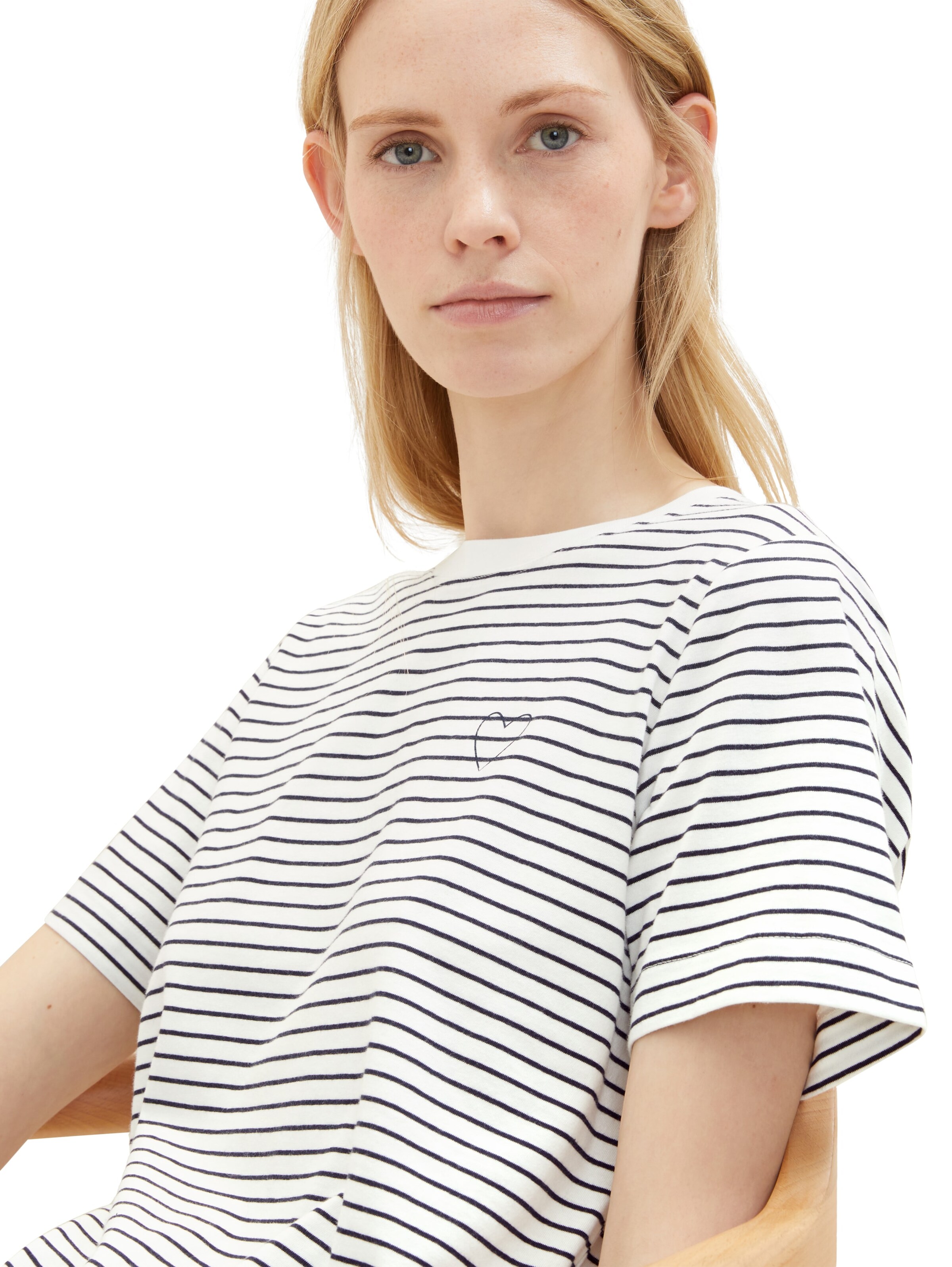 T-shirt TOM TAILOR en blanc