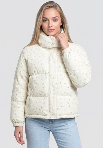 myMo Pop - Casaco de inverno em amarelo: frente