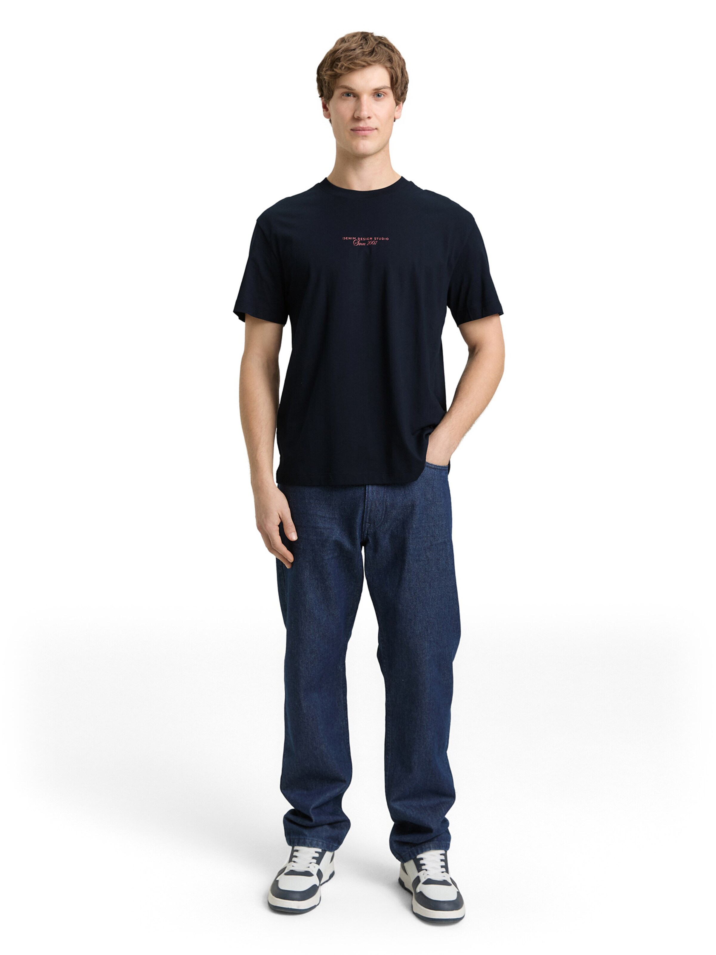 TOM TAILOR DENIM Shirt in Blauw