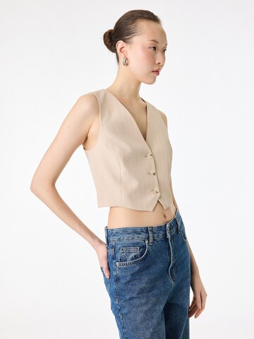 Koton Vest in Beige: front