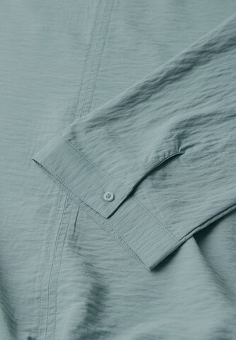 STREET ONE Bluse 'Dolman' in Blau