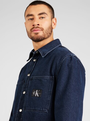 Calvin Klein Jeans Pohodlné nošení Košile – modrá