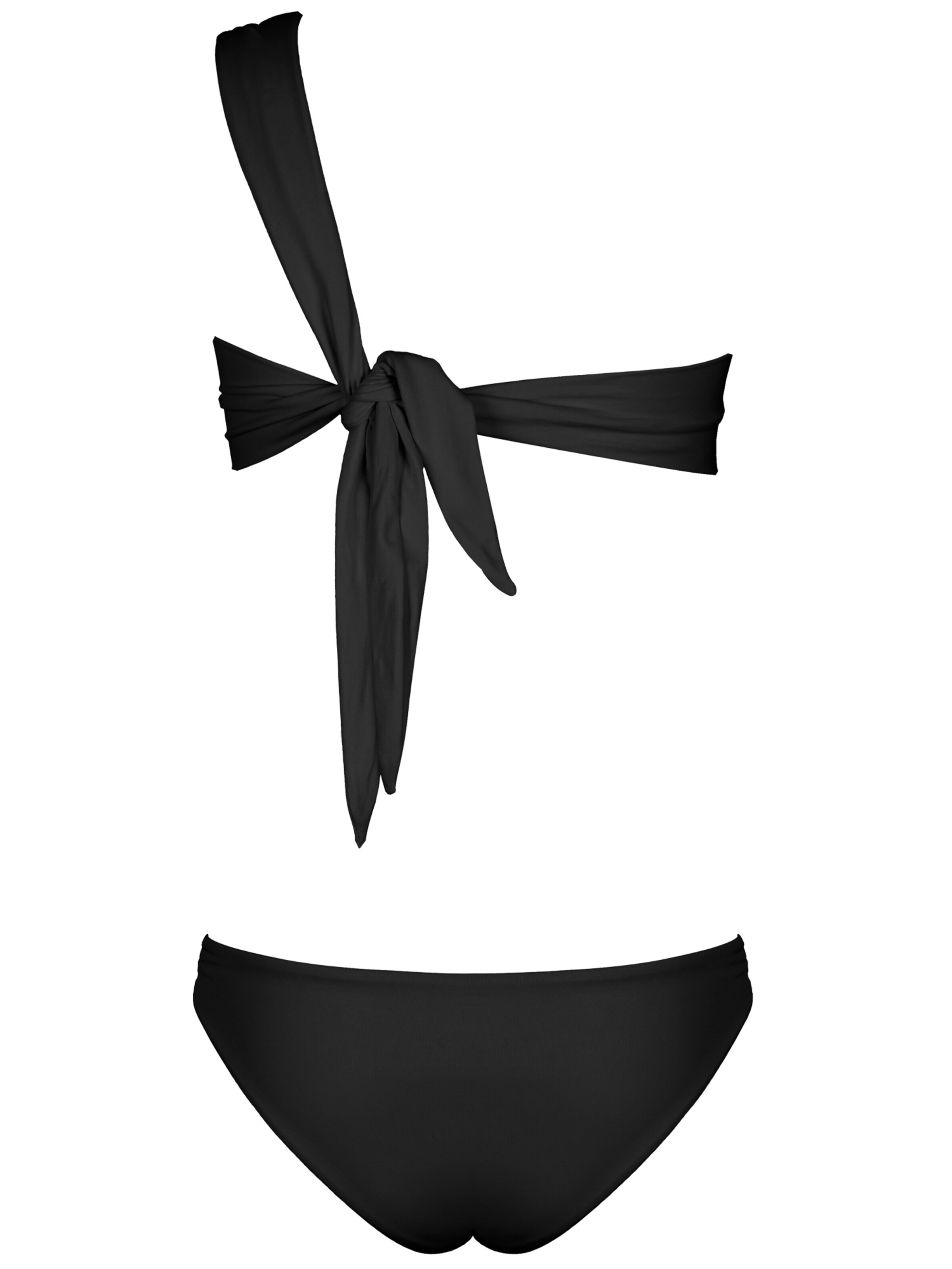SEA ME SWIM Bandeau Bikini 'BORA BORA' in Black