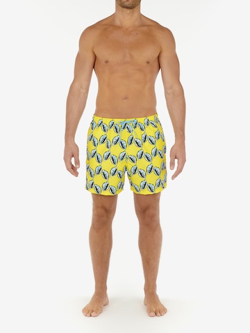 Shorts de bain ' Mahdi ' HOM en jaune