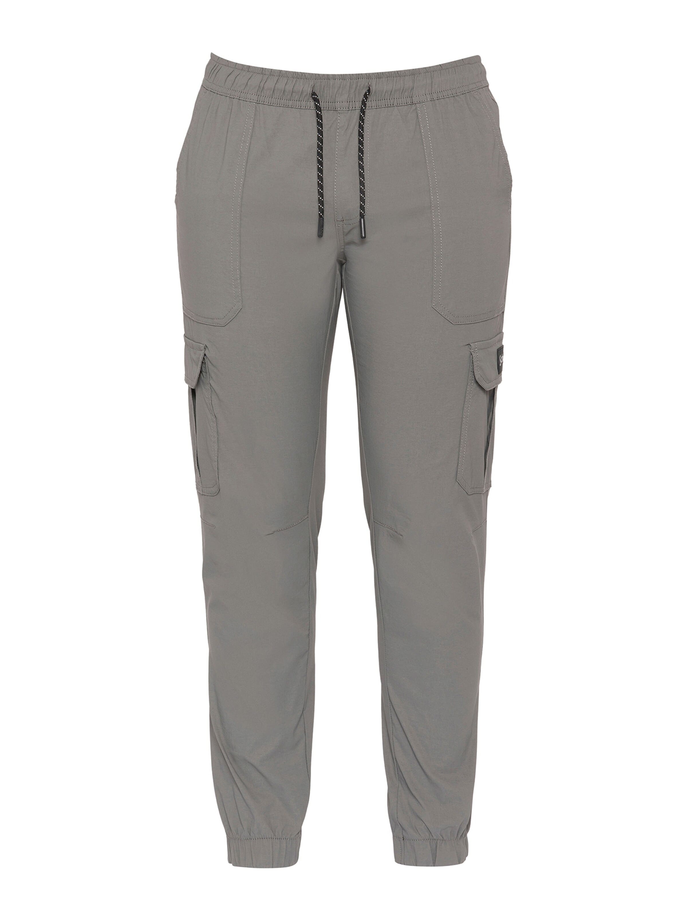 Regular Pantalon Schott NYC en gris : devant