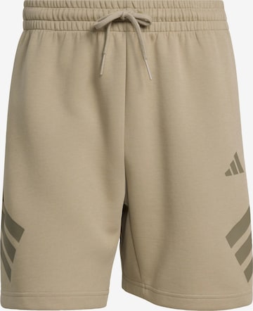 ADIDAS SPORTSWEAR - Pantalón deportivo 'Future Icons' en marrón: frente