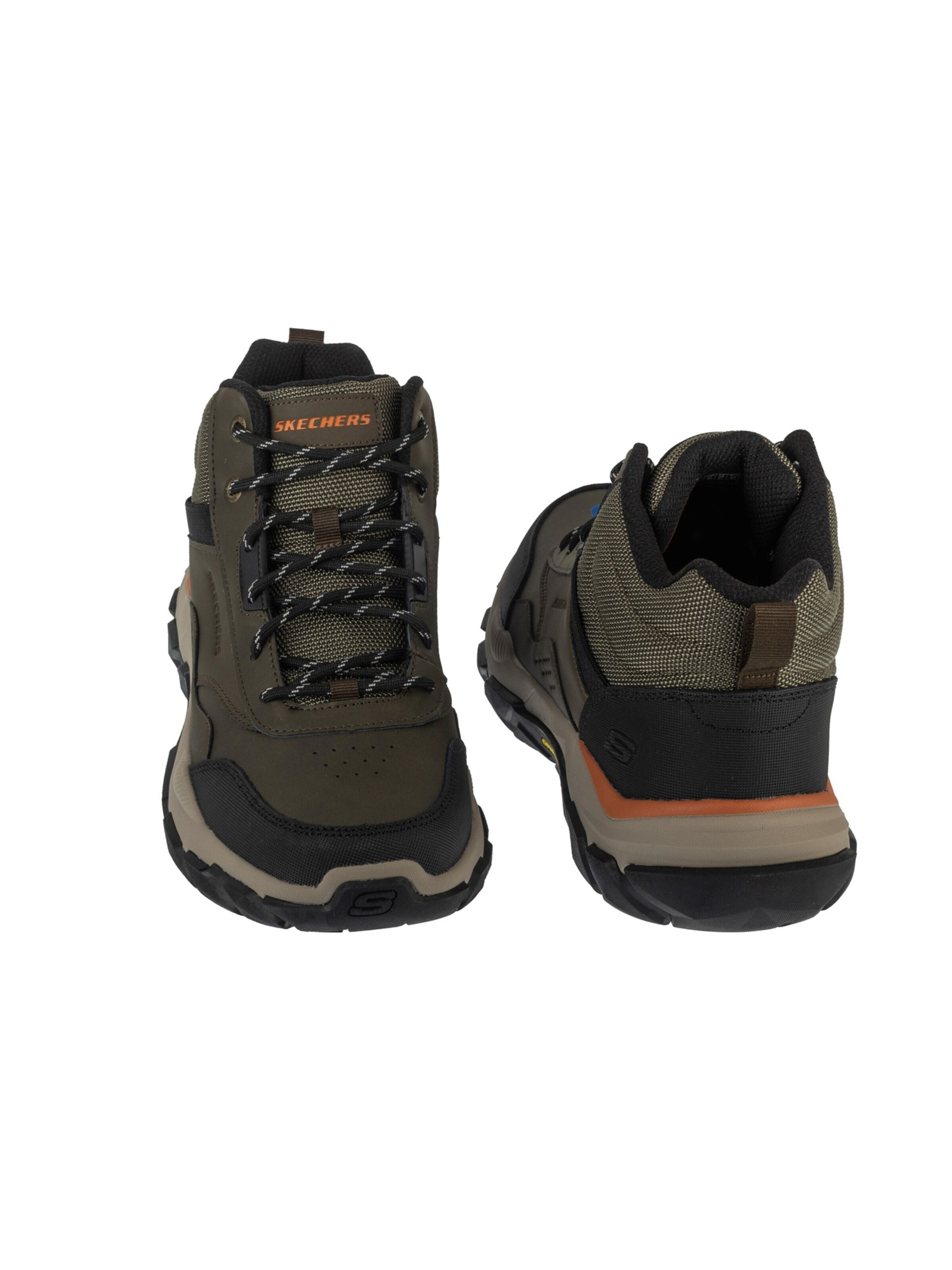 SKECHERS Veterboots 'Skechers Santoro - Hopkins' in Groen