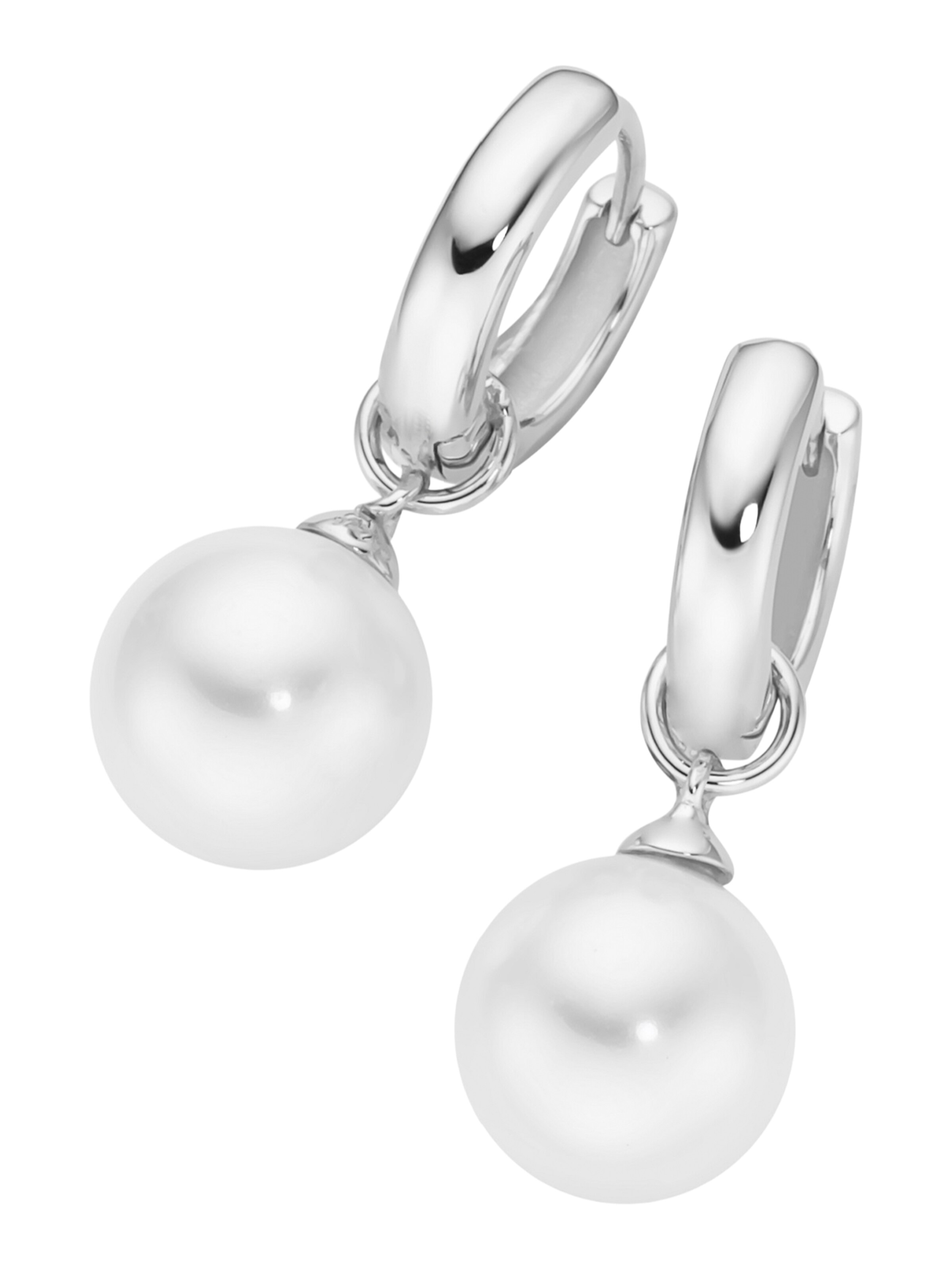 Giorgio Martello Milano - Pendientes en blanco: frente