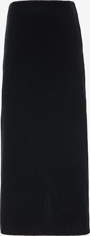 Usha - Saia em preto: frente